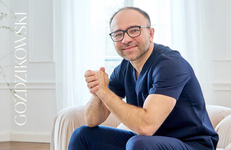 Nowoczesny gabinet ortodontyczny Goździkowski z wygodnym fotelem i sprzętem do leczenia